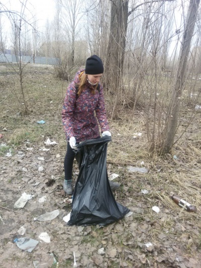 Сотрудники Технопарка приняли участие во втором в этом сезоне городском субботнике